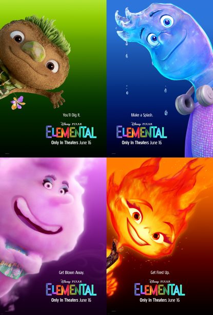 Novo filme da Disney e Pixar, 'Elementos', ganha primeiro trailer