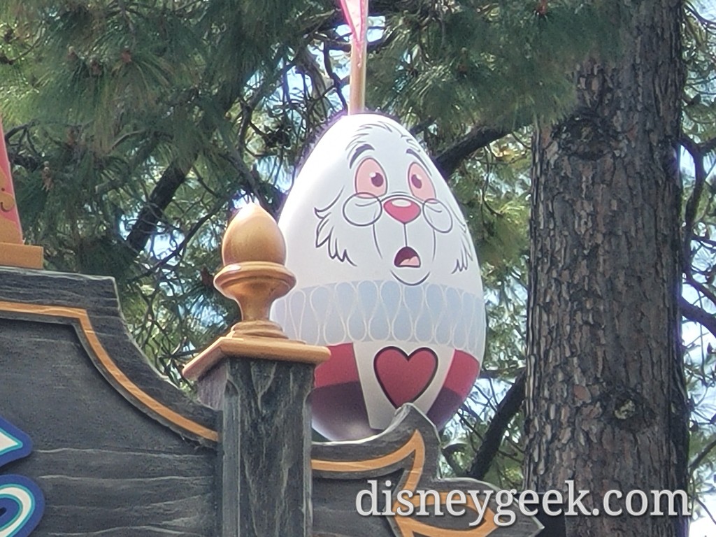 2023 Eggstravaganza @ Disneyland - White Rabbit Egg