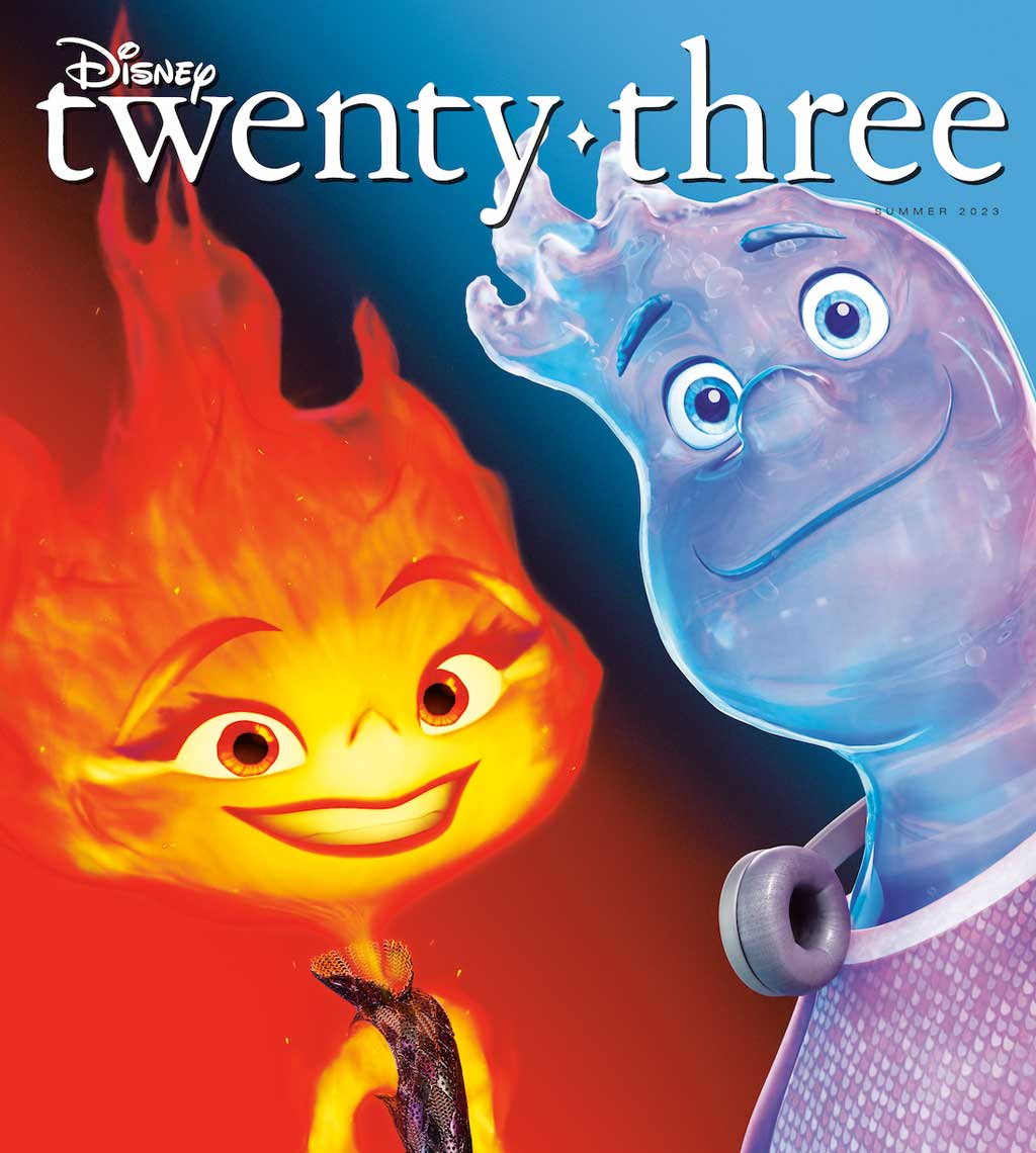 2023 DisneyTwentyThree Summer Elemental Cover