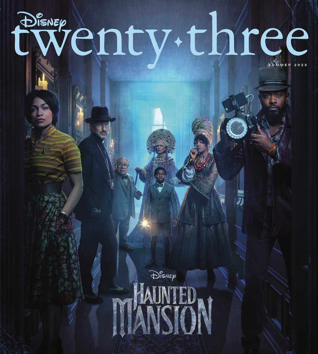 2023 DisneyTwentyThree Summer Haunted Mansion Cover