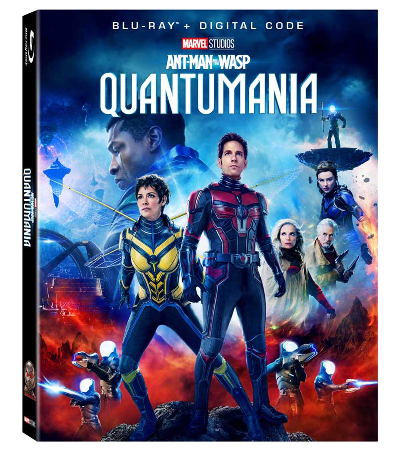 Ant Man and the Wasp - Quantumania Bluray disc box