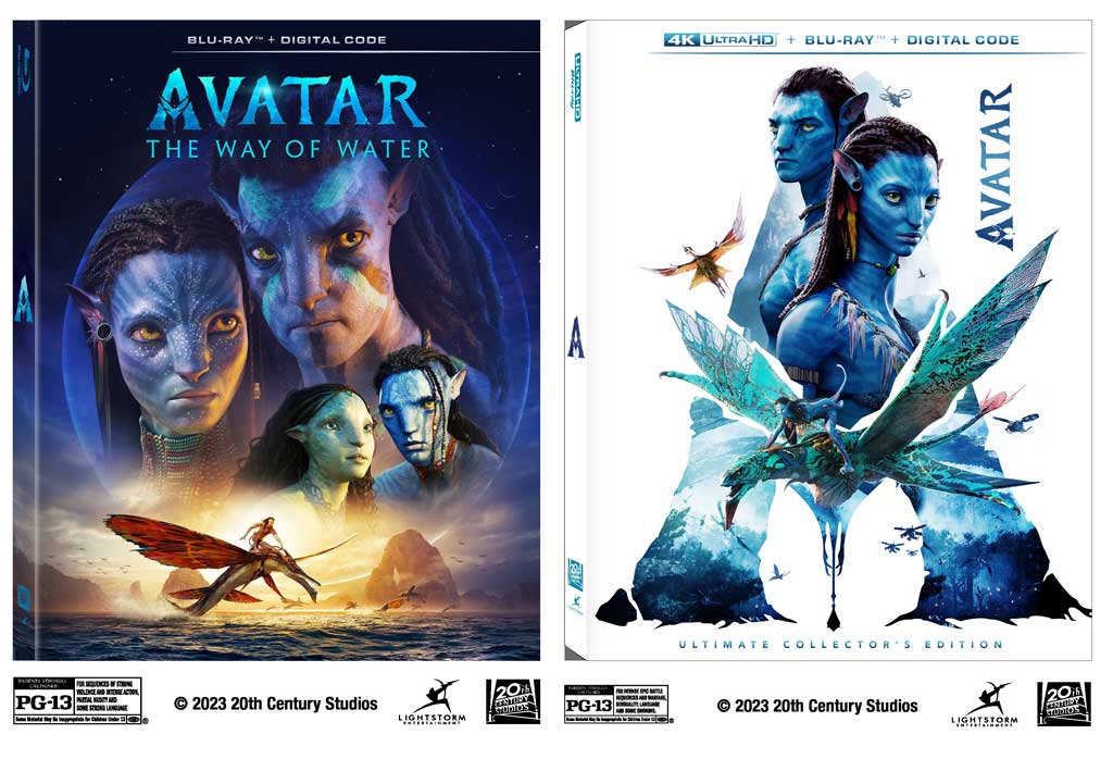 Avatar & Avatar: The Way Of Water - Home Video Disc Release June