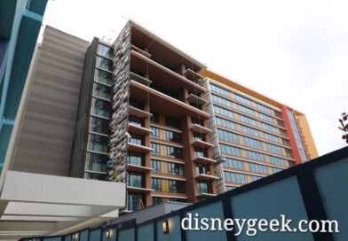 Pictures: Villas at Disneyland Hotel DVC Tower Construction (5/26/23)