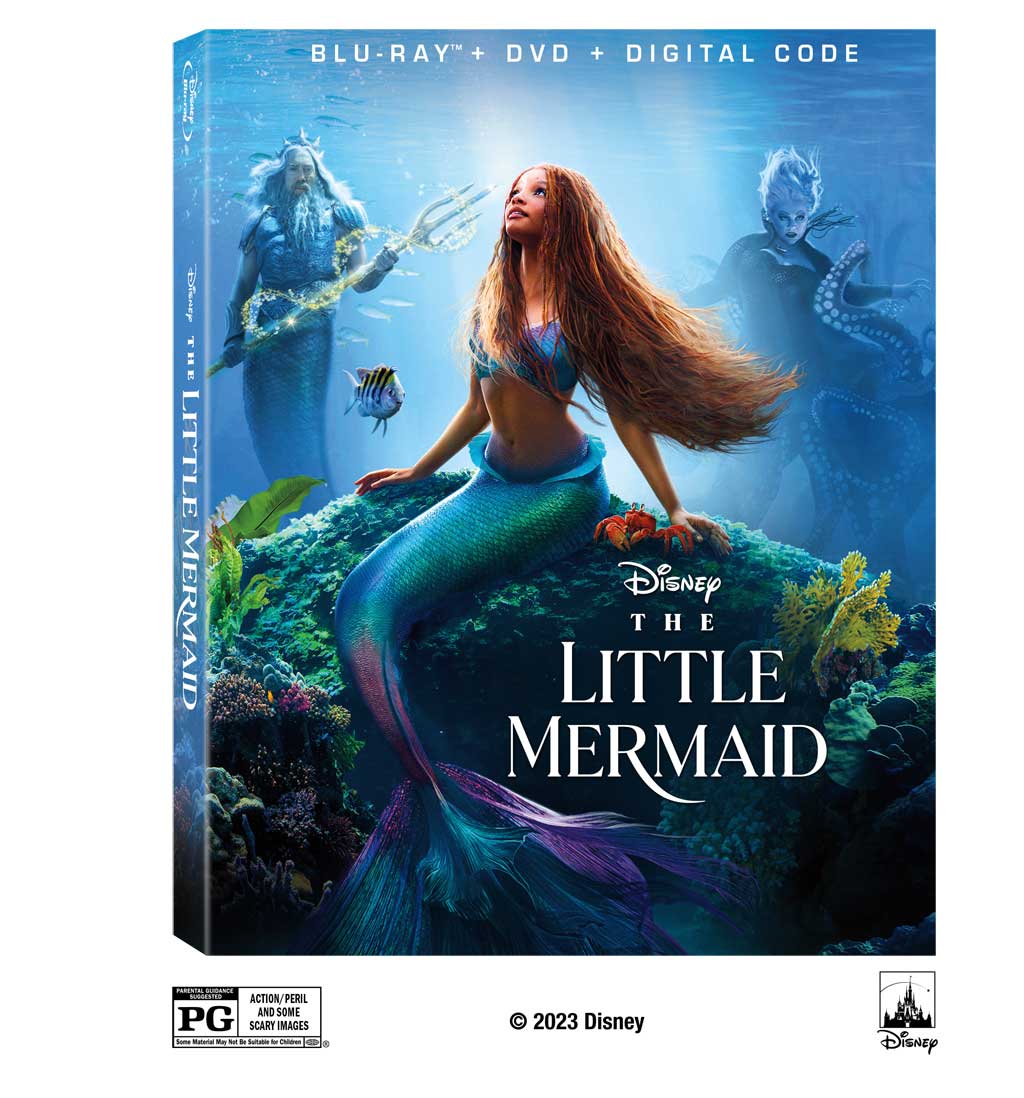 The Little Mermaid Blu-ray Cover