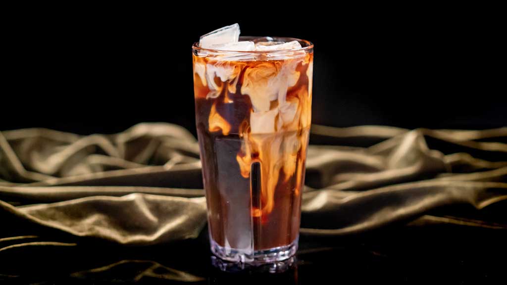Joffrey's Coffee® Chicory Cold Brew – topped with sweet cream.