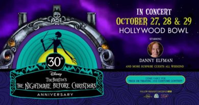 Celebrate Disney Tim Burton’s “THE NIGHTMARE BEFORE CHRISTMAS” In Concert THIS HALLOWEEN AT THE HOLLYWOOD BOWL