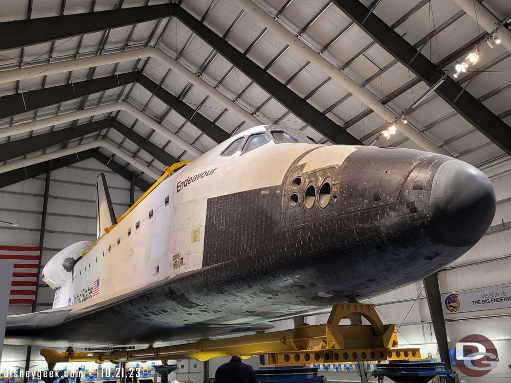 Space Suttle Endeavour at the California Science Center