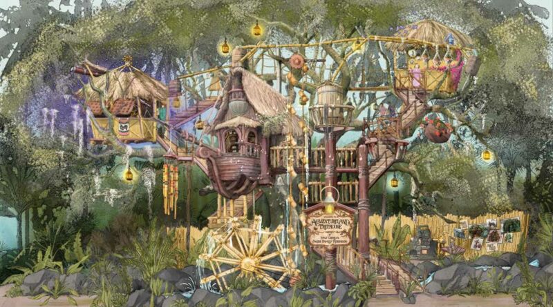 Adventureland Treehouse(Artist Concept/Disneyland Resort)