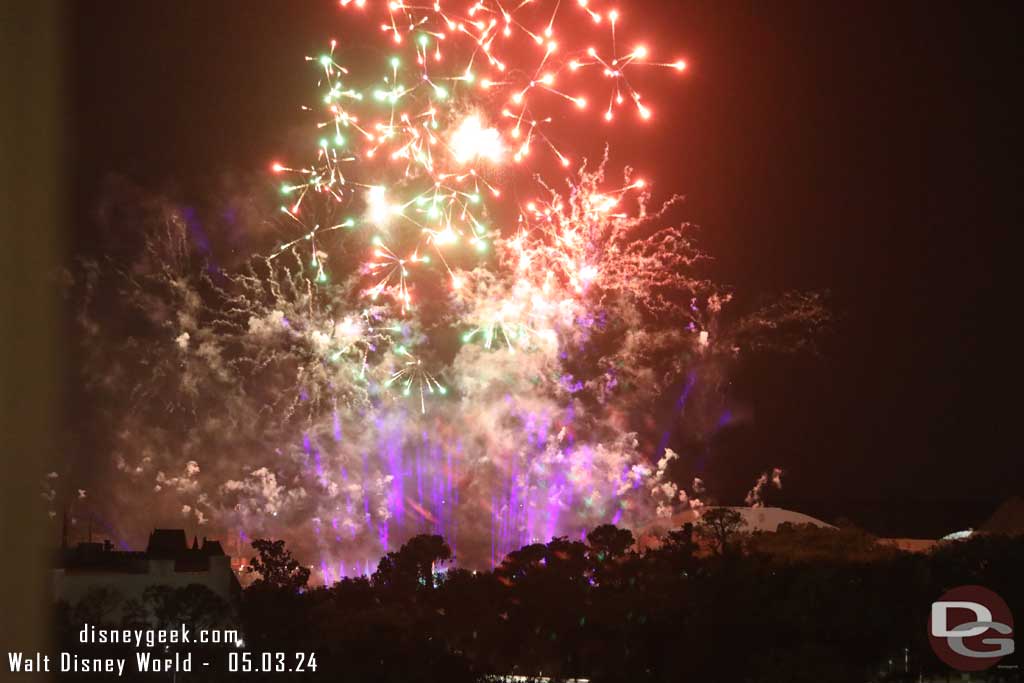 Luminous the Symphony of Us from Disney's Riviera Resort Room Balcony On May 3, 2024