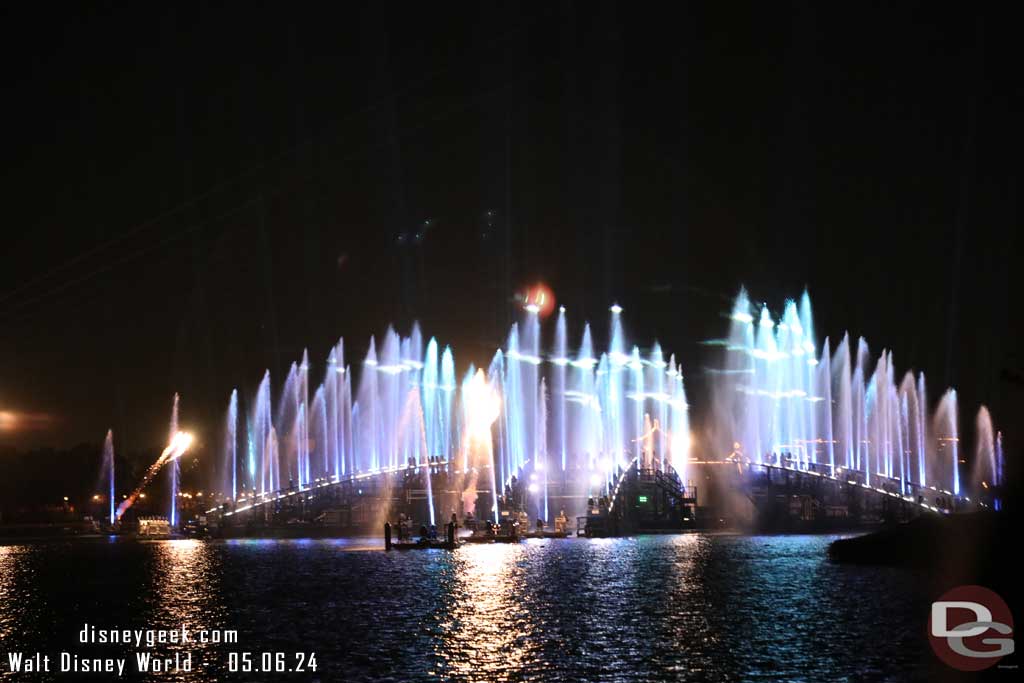 Luminous the Symphony of Us from Terrace des Fleurs at EPCOT On May 6, 2024