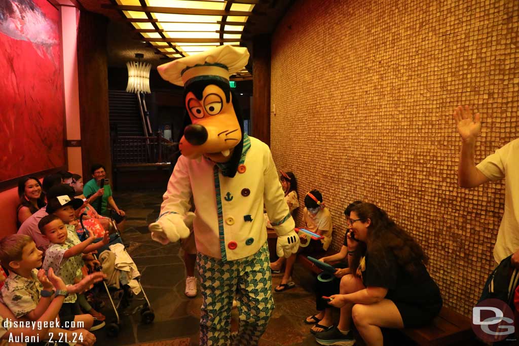 Makahiki Character Breakfast @ Aulani - 