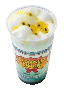 Sparkling Jelly Drink (Tropical Fruit & Orange) With Souvenir Coaster 1,000 yen
