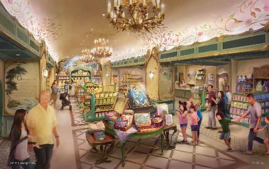 The interior of Fantasy Springs Gifts