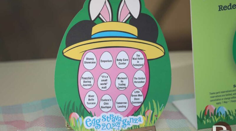 2024 Eggstravaganza Disneyland Game Board