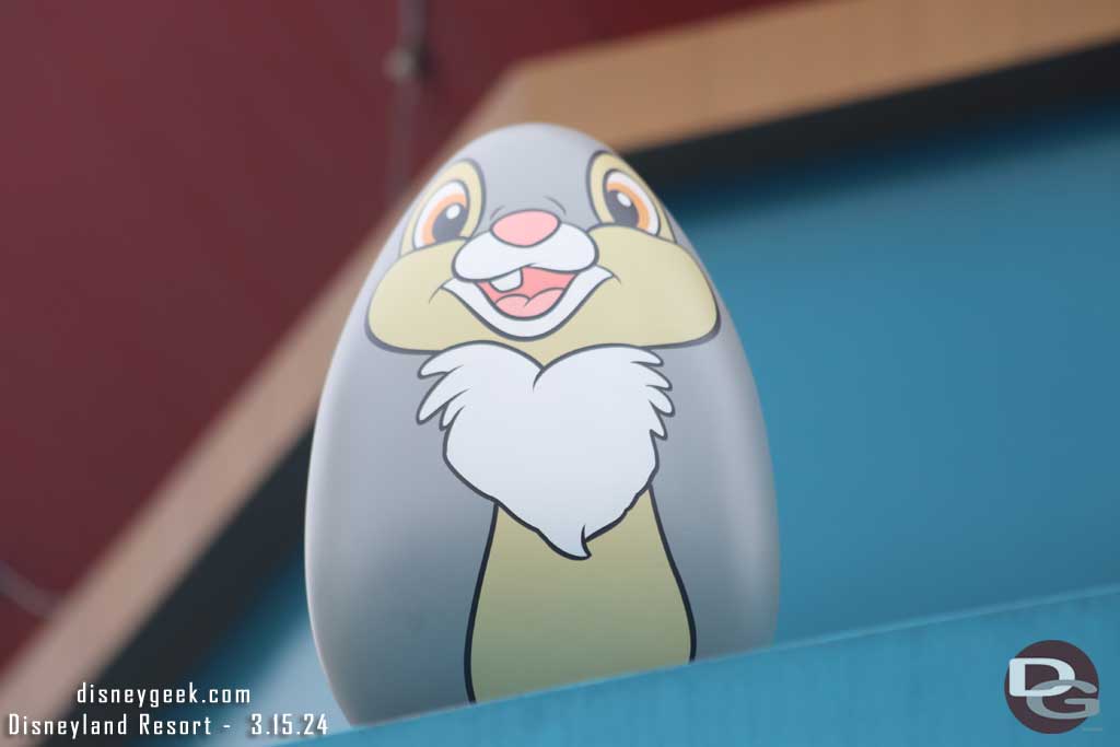 2024 - Disney California Adventure Eggstravaganza - Thumper at Lamplight Lounge