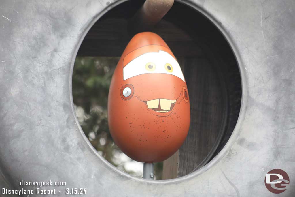 2024 - Disney California Adventure Eggstravaganza - Mater at Mater's Junkyard Jamboree