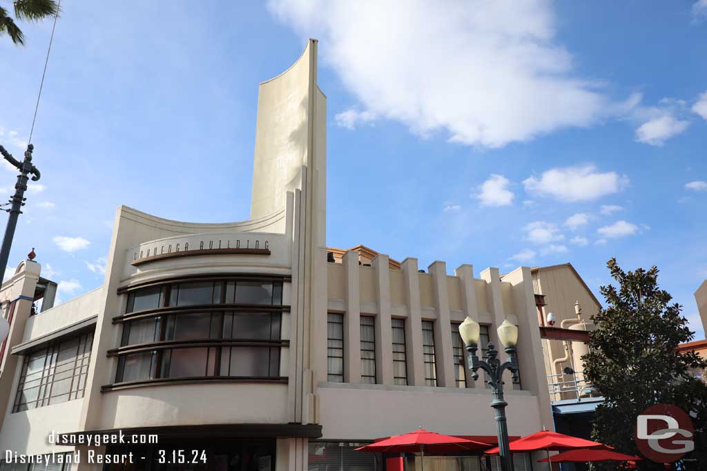 2024 - Disney California Adventure Eggstravaganza - The White Rabbit at the The White Rabbit at the Cahuenga Building