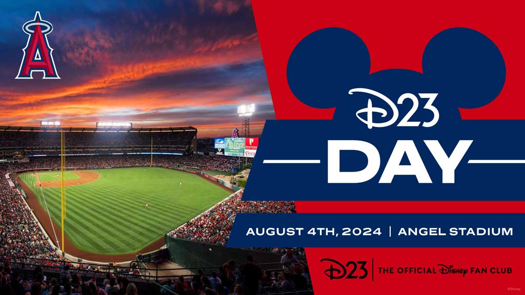 D23 Day at Angel Stadium Key Art