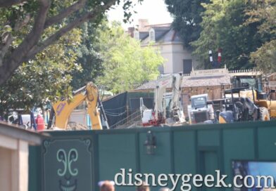 Pictures: Haunted Mansion Renovation at Disneyland (3/22/24)