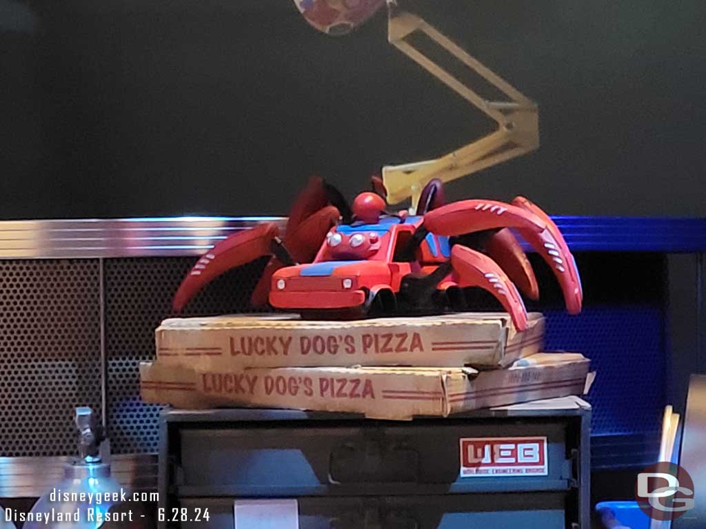 Pixar Fest - Alien Pizza Planet Truck - WEB - Left Pre-show Room