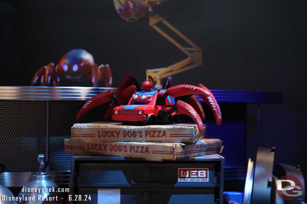 Pixar Fest - Alien Pizza Planet Truck - WEB - Left Pre-show Room