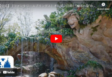 Video: Tokyo DisneySea Fantasy Springs – Magical Fountains