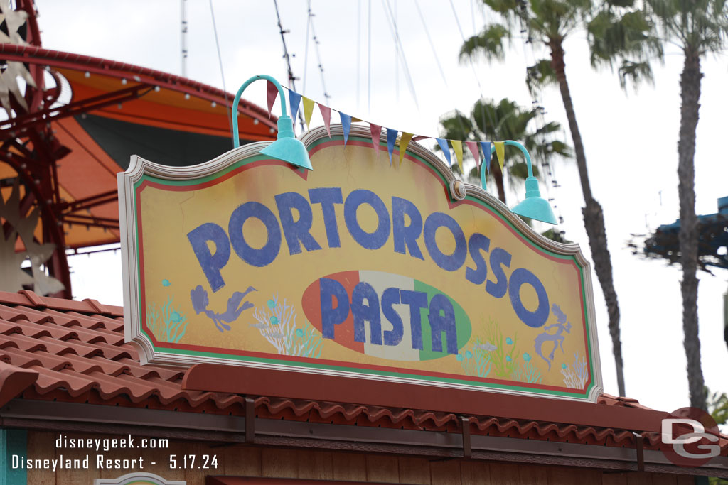 Portorosso Pasta Marketplace near the Golden Zephyr