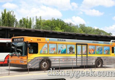 Pictures: Zootopia Wrapped Bus at Disney’s Animal Kingdom