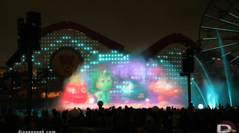 Inside Out 2 - World of Color Preshow