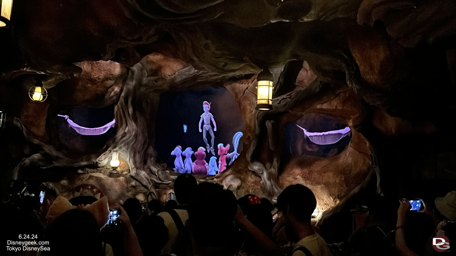 disneysea fantasysprings peterpan preshow