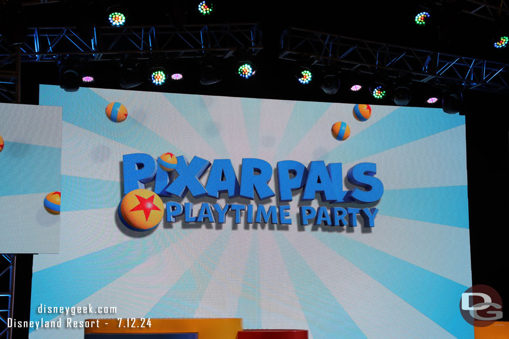 Pixar Pals Playtime Party at Pixar Fest in Disneyland