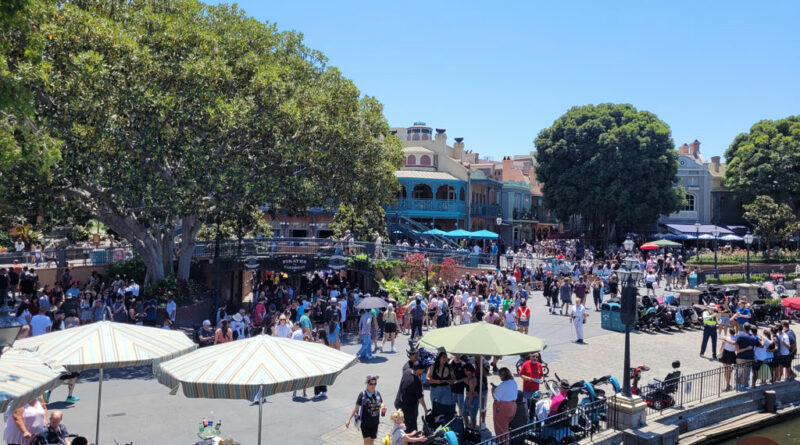 New Orleans Square from the Mark Twain Riverboat