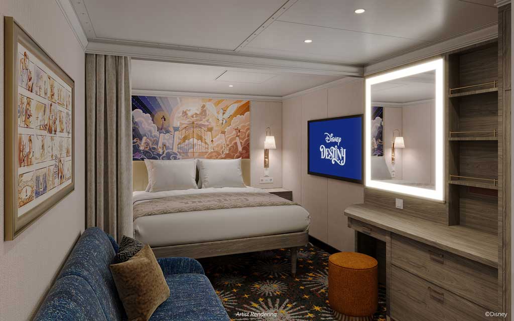 Disney Destiny - Inside Stateroom