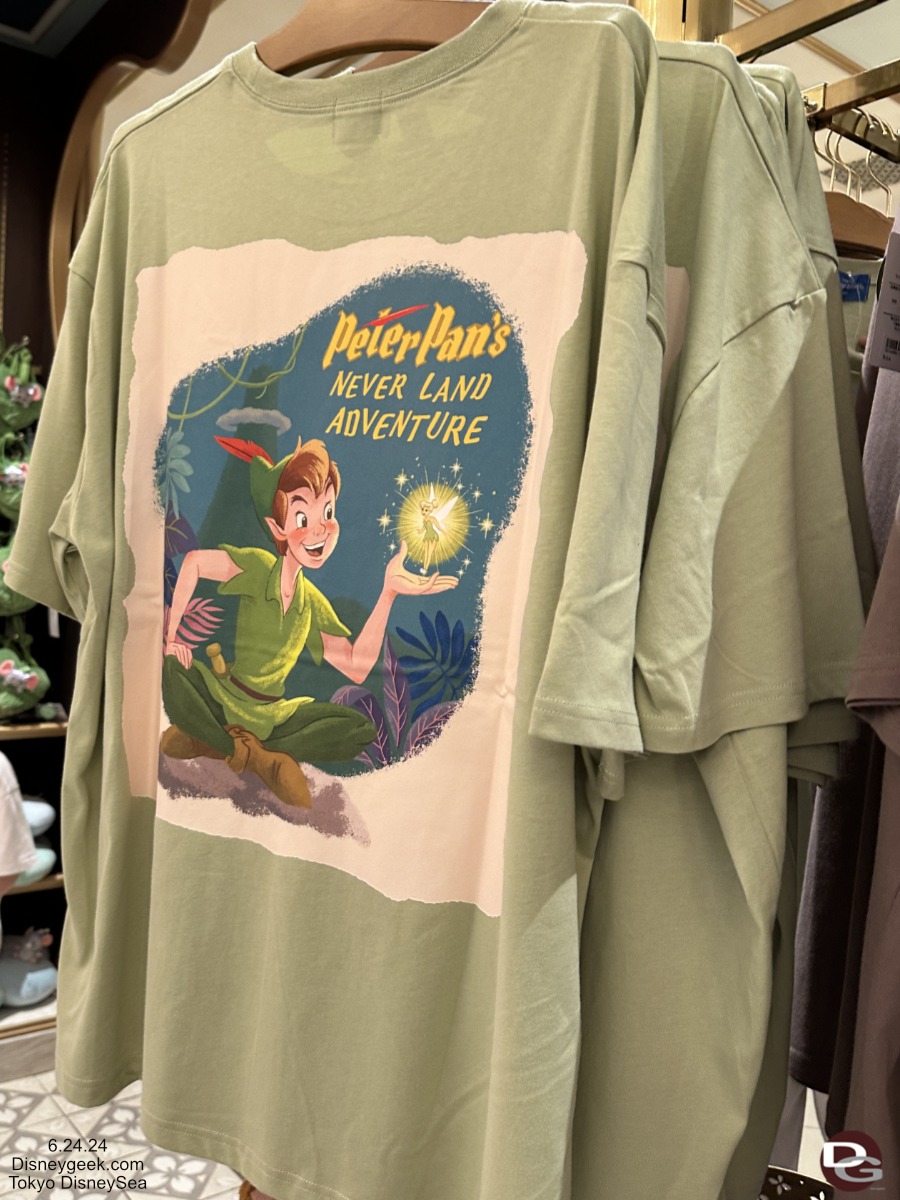 disneysea fantasysprings shop peterpanshirt