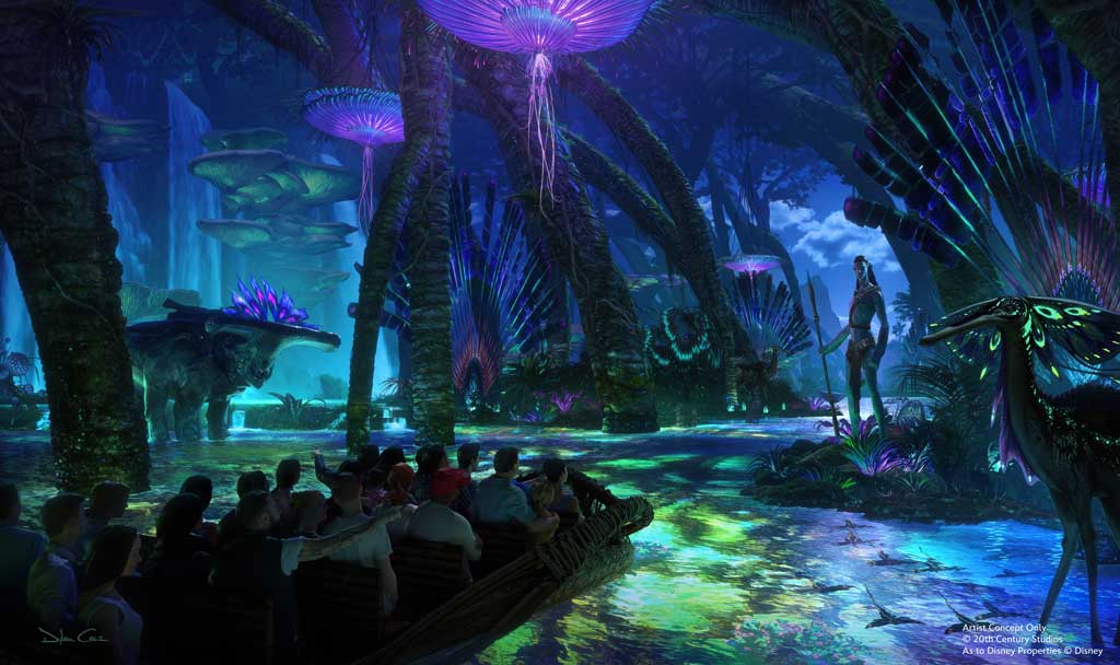 An Avatar attraction coming to Disney California Adventure will take guests on a journey to explore the wonders of Pandora, and the dangers that come along with the trek.