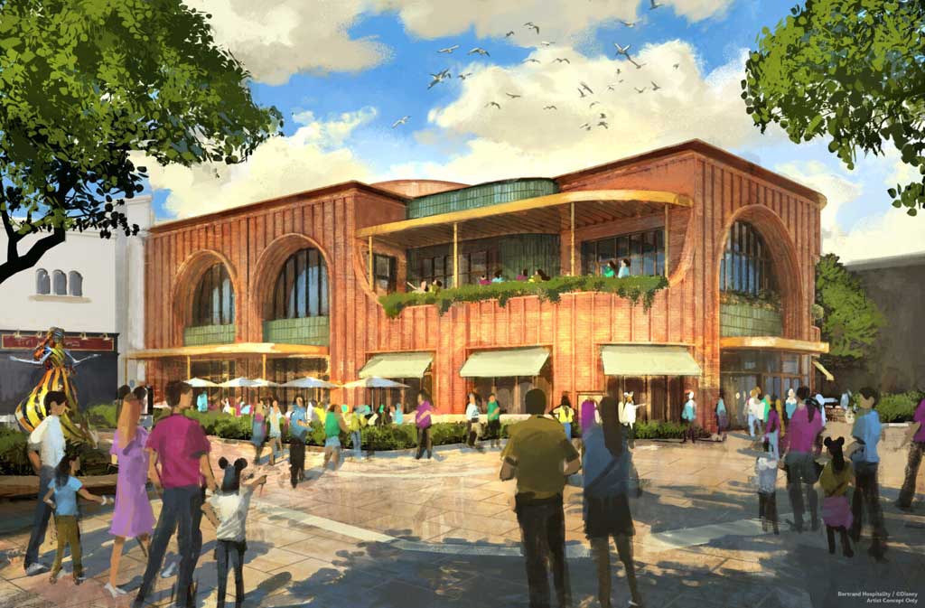 Casa Giulia Concept Art - Disneyland Paris - Disney Village