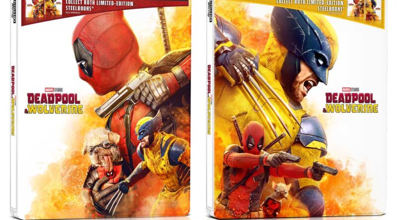 Deadpool Wolverine Steelbooks 2