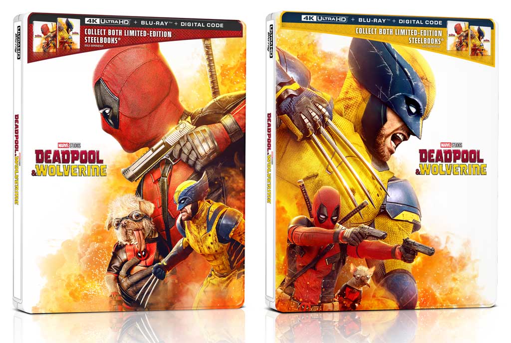 Deadpool Wolverine Steelbooks 2