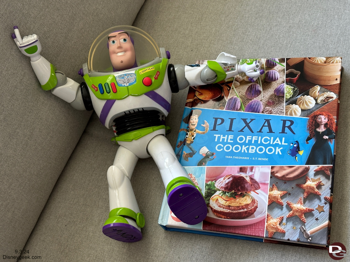 pixar cookbook buzz