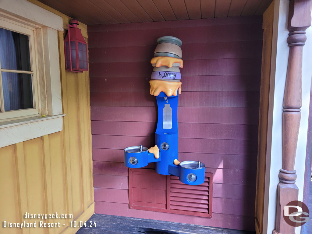 Bayou Country Winnie the Pooh Drinking Fountain and Bottle Refill Station