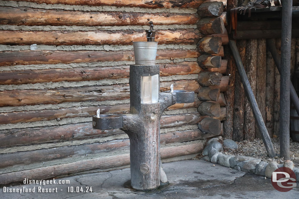 Frontierland Drinking Fountain and Bottle Refill Station