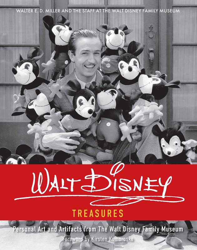 Walt Disney Treasures: Personal Art and Artifacts from The Walt Disney Family Museum is now available. This hardcover book features over 250 items from the Walt Disney Family Museum collection, chronicling the life of Walt Disney laid out on 232 pages. The collection includes personal photographs, items, awards, and art and the stories behind them to showcase more about Walt, including his family and personal life. The significance of each item that is pictured is shared through a narrative that includes many quotes from Walt as well as firsthand accounts from his family, friends, and employees. The book opens with a preface by Walt’s Grandson, Walter E.D. Miller, and a foreword by Kirsten Komoroske, who is the museum's executive director. The book divides the collection into eight chapters: • Heart: Walt as a family man • Determination: his inexhaustible drive as a businessman and citizen • Inspiration: key figures, places, and works that influenced Walt • Animation: his pioneering of short-form and feature-length animation into an American art form • Innovation: his experimental and trailblazing contributions to the craft of live-action, animated, and documentary cinema • Creativity: Walt's curiosity with miniatures, trains, and more • Imagination: Disneyland, EPCOT, and beyond • Legacy: awards and recognition he received throughout the years This book offers the opportunity for those like myself who have not been to the Walt Disney Family Museum to see some of the collections and learn more about the stories behind the items. For those who have been or are visiting, it offers a great keepsake of your visit and a way to spend more time with what you were able to see and maybe some items you missed or did not have time to really look at or read about when there in person. Walt Disney Treasures: Personal Art and Artifacts from The Walt Disney Family Museum will make a nice addition to a disneygeek’s libraries. I enjoyed reading the book and looking at many items I had not seen before.