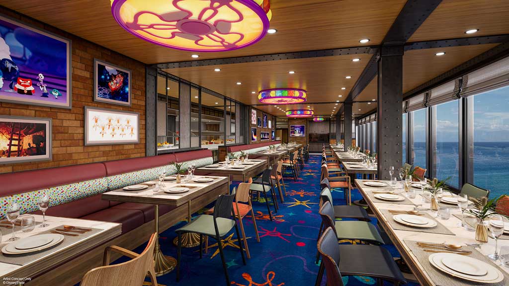 Disney Adventure - Pixar Market Restaurant