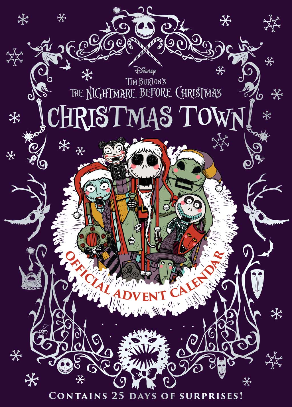 Disney Tim Burton's The Nightmare Before Christmas Christmas Town: Official Advent Calendar