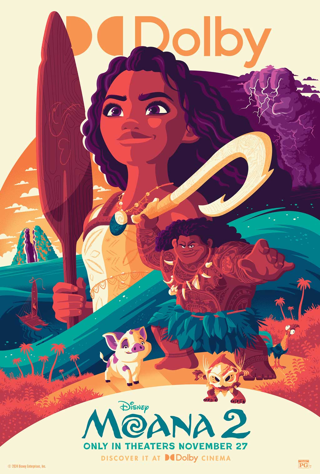 Moana 2 Poster