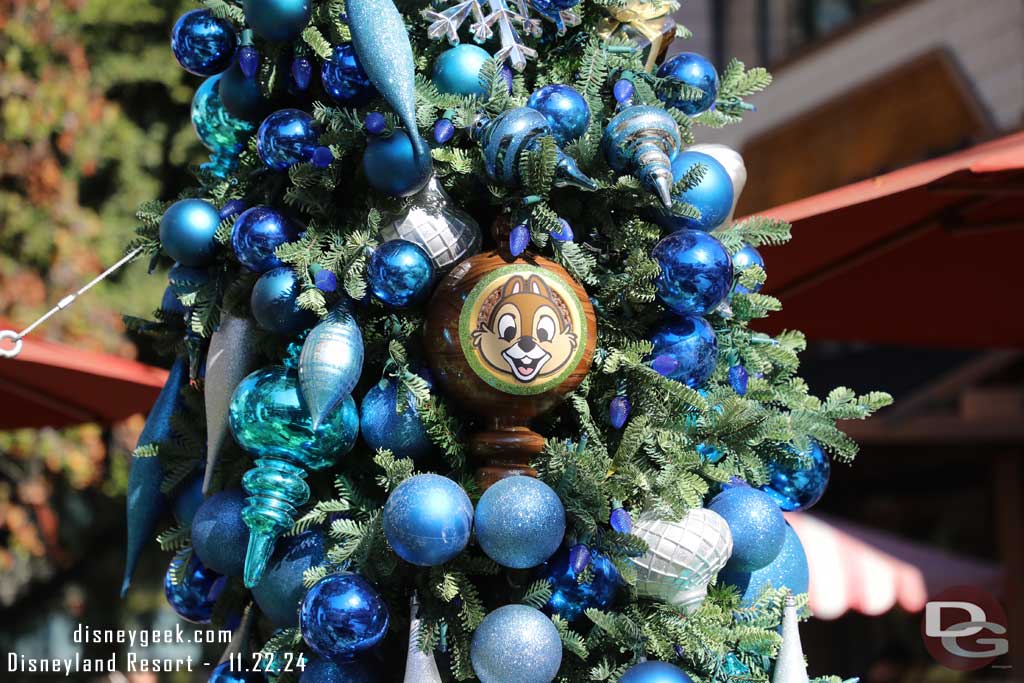 Chip and Dale's Ornament Trail 2024 in Downtown Disney - Chip Ornament