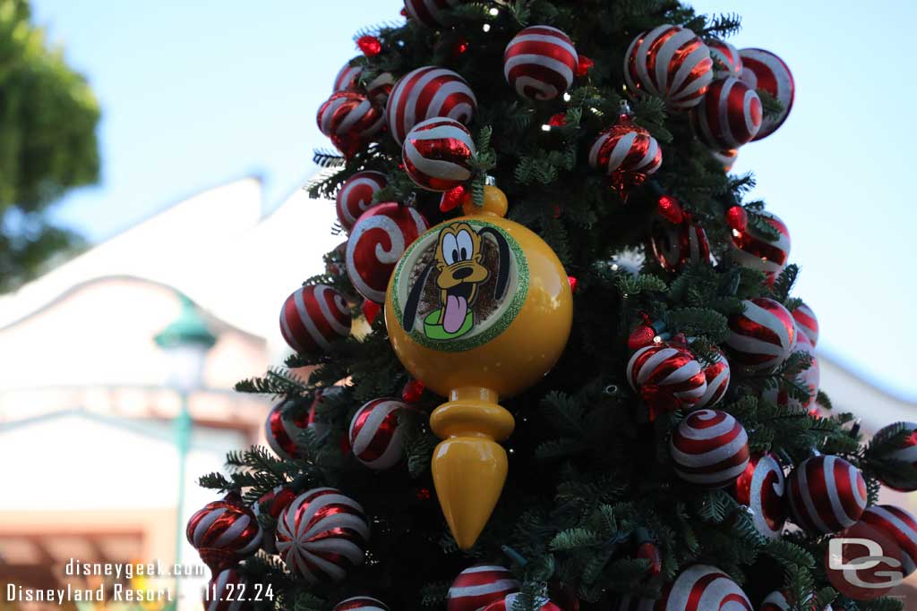 Chip and Dale's Ornament Trail 2024 in Downtown Disney - Pluto Ornament