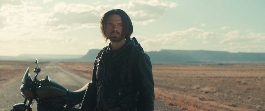 Bucky Barnes (Sebastian Stan) in Marvel Studios' THUNDERBOLTS*. Photo courtesy of Marvel Studios. © 2024 MARVEL.