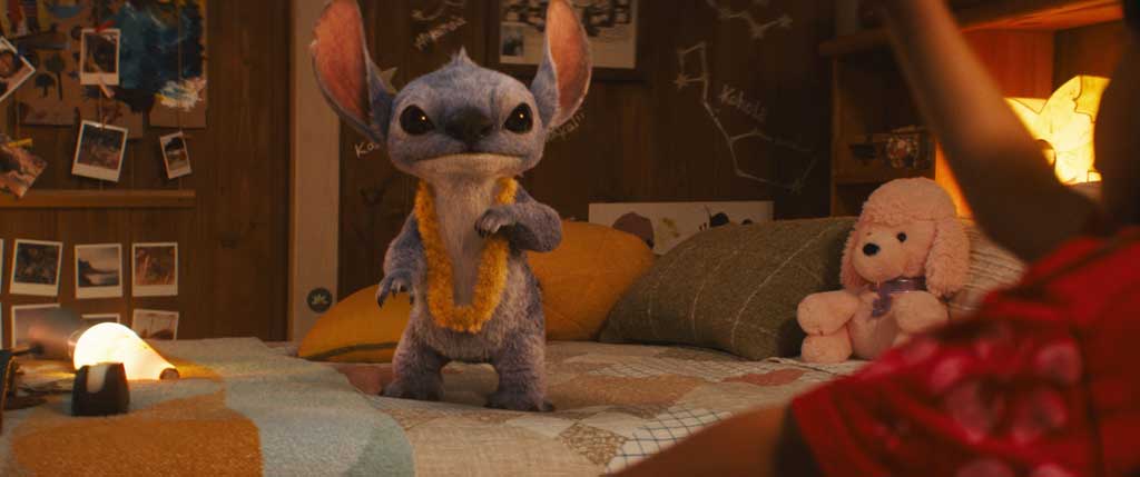 Stitch in Disney’s live-action LILO & STITCH. Photo courtesy of Disney. © 2024 Disney Enterprises Inc. All Rights Reserved.