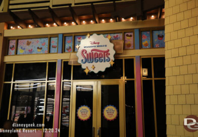 Pictures: Disney Wonderful World of Sweets Sign in Downtown Disney